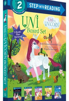 Uni the Unicorn Step Into Reading Boxed Set: Uni Brings Spring; Uni s First Sleepover; Uni Goes to School; Uni Bakes a Cake; Uni and the Perfect Prese Online