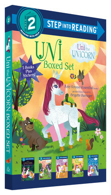 Uni the Unicorn Step Into Reading Boxed Set: Uni Brings Spring; Uni s First Sleepover; Uni Goes to School; Uni Bakes a Cake; Uni and the Perfect Prese Online