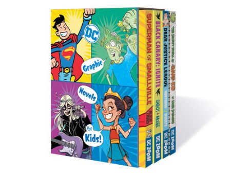 DC Graphic Novels for Kids Box Set 4 For Cheap