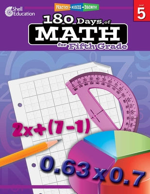 180 Days(tm) Math for Fifth Grade: Practice, Assess, Diagnose Hot on Sale