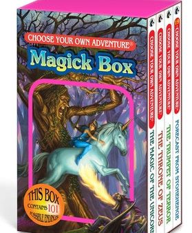 Choose Your Own Adventure 4-Book Boxed Set Magick Box (the Magic of the Unicorn, the Throne of Zeus, the Trumpet of Terror, Forecast from Stonehenge) Fashion