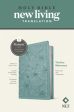 NLT Thinline Reference Bible, Filament Enabled (Leatherlike, Floral Leaf Teal, Red Letter) Hot on Sale