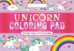 Unicorn Coloring Pad: With Over 250 Magical Stickers! Supply