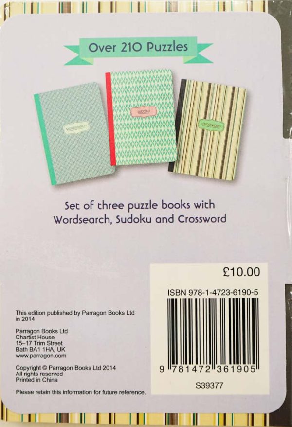 Trio Of Pocket Puzzle Books on Sale