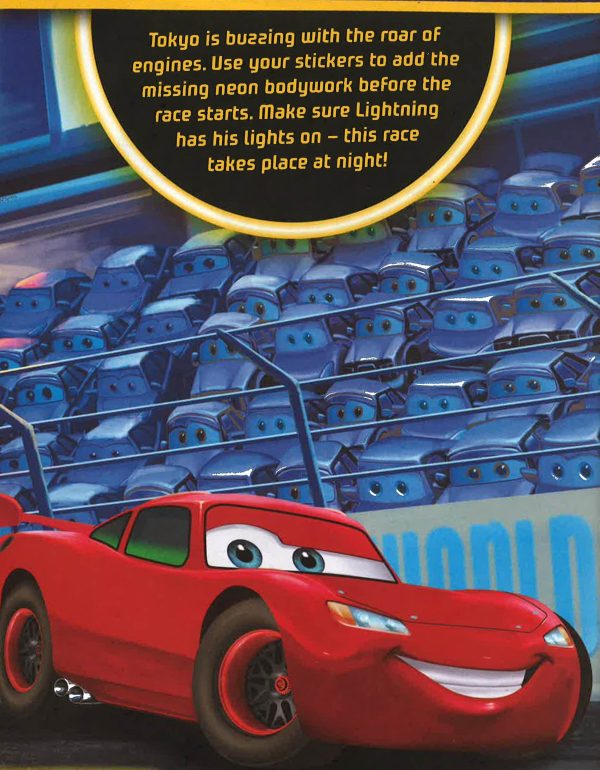 Disney Pixar Cars Sticker Garage: Customize Your Favourite Cars Characters Discount