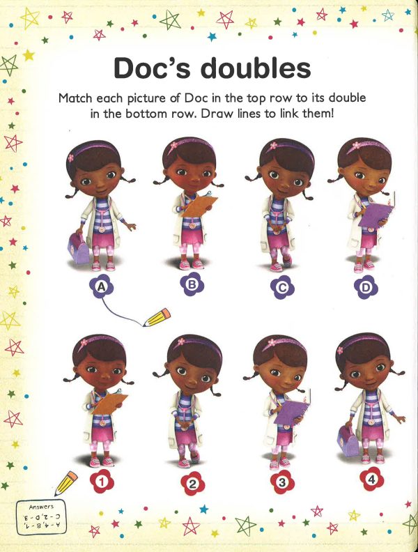 DISNEY DOC MCSTUFFINS: BOO BOOS BE GONE ACTIVITIES Online now